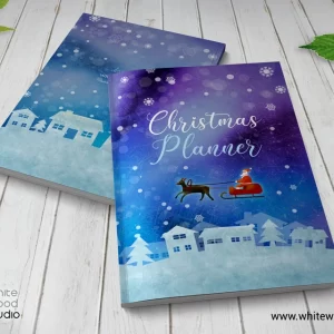 Christmas Planner: Beautiful Christmas Holiday Organizer Journal Notebook