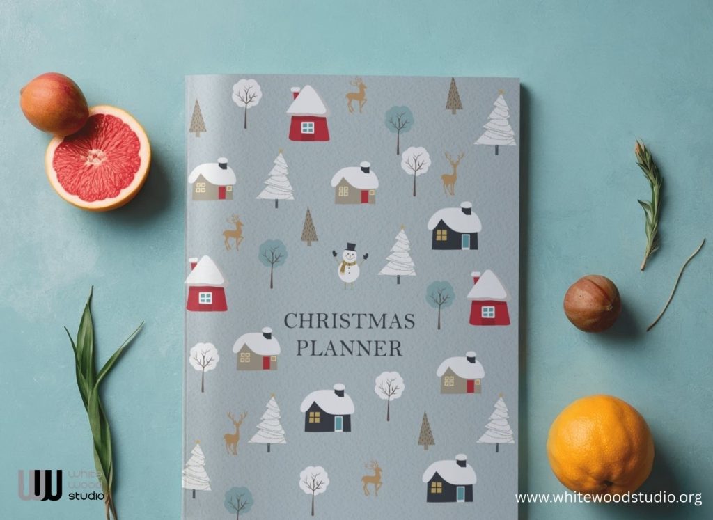 Christmas Planner With Cute Illustration
