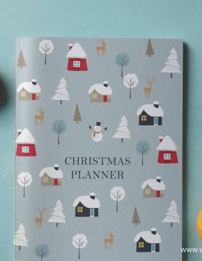 Christmas Planner With Cute Illustration
