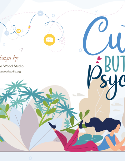 Cute but Psycho-Funny Friendship Notebook Journal