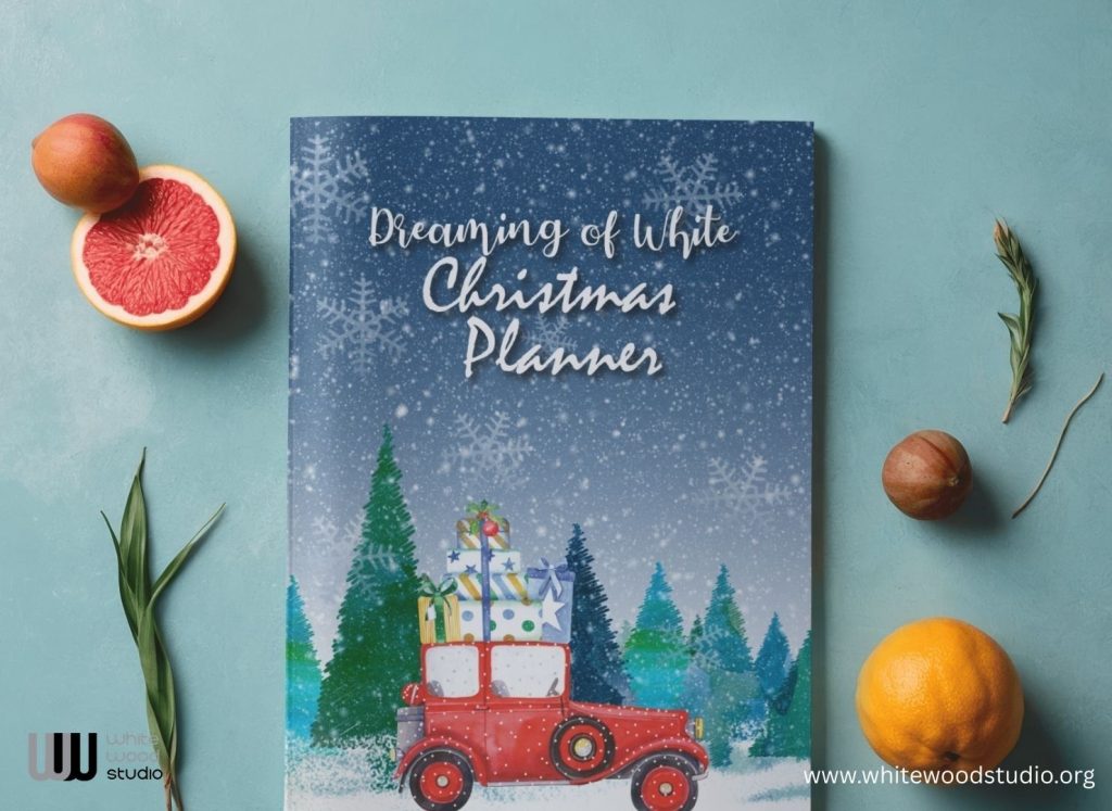 Dreaming of White Christmas planner: Wonderful Christmas Planner