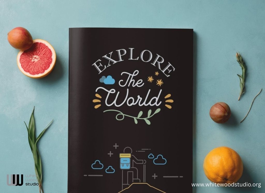 Explore The World Travel Notebook: Road Trip Planner, Travel Journal, Travel Diary or Memory Keepsake