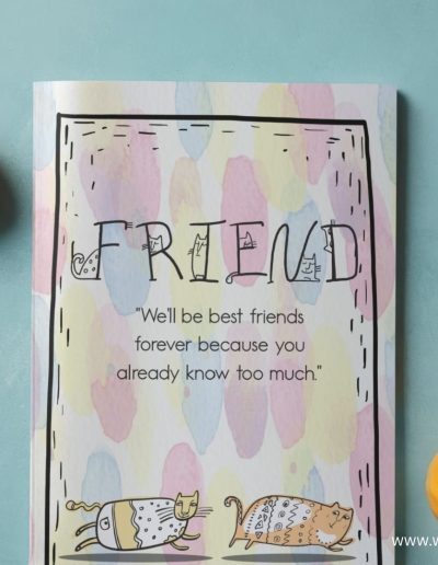 Friend: We’ll Be Best Friends Forever Because You Already Know Too Much: Fun Gag Friendship Journal