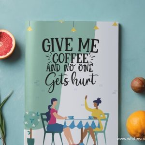 Give Me Coffee and No One Gets Hurt: Fun Friendship Notebook Journal