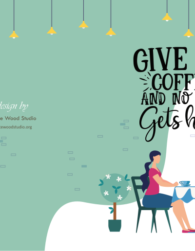 Give Me Coffee and No One Gets Hurt: Fun Friendship Notebook Journal