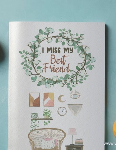 I Miss My Best Friend: Sweet Friendship Journal as a Perfect Best Friend