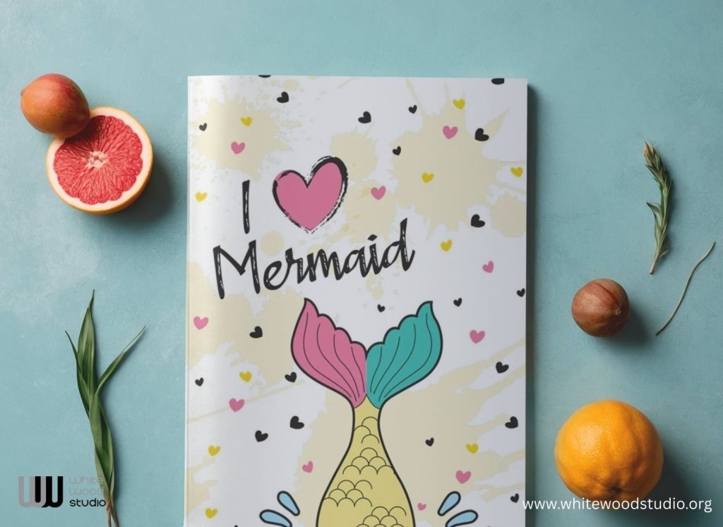 I Love Mermaid Journal Notebook: I love little mermaid notebook