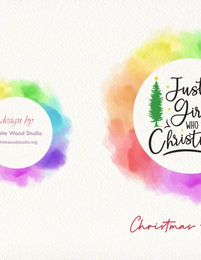 Just A Girl Who Loves Christmas-Christmas planner organizer