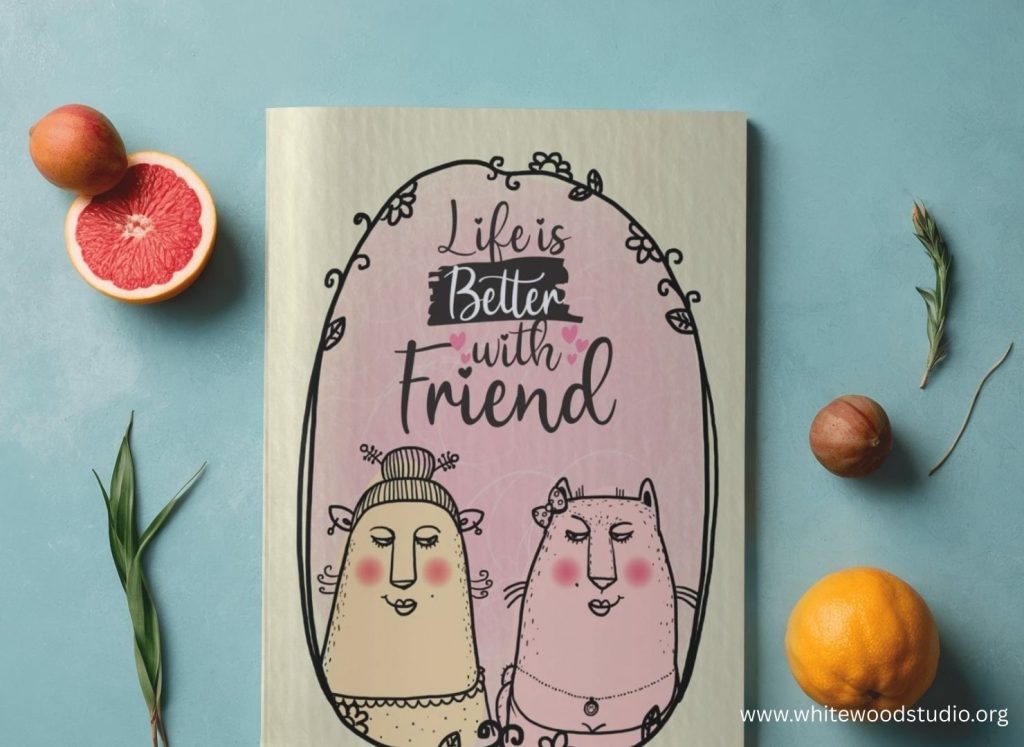 Life is Better with Friend: Friendship Notebook Journal