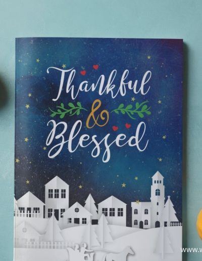 Thankful and Blessed Christmas Planner: Beautiful Christmas Planner Organizer
