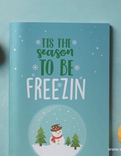 Tis The Season To be Freezin Christmas Planner: Wonderful Freezin Christmas Planner Organizer