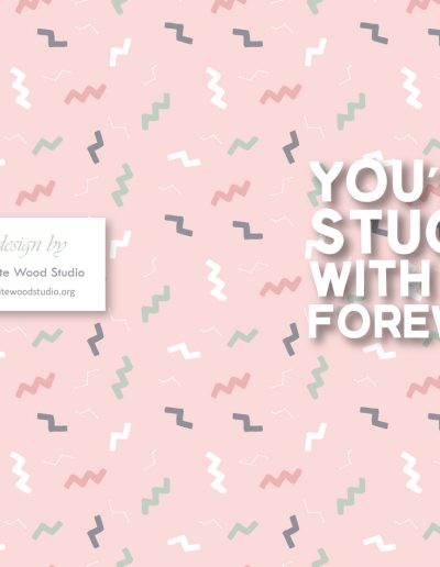 You're Stuck With Me Forever: Friendship Journal For My Awesome Friend