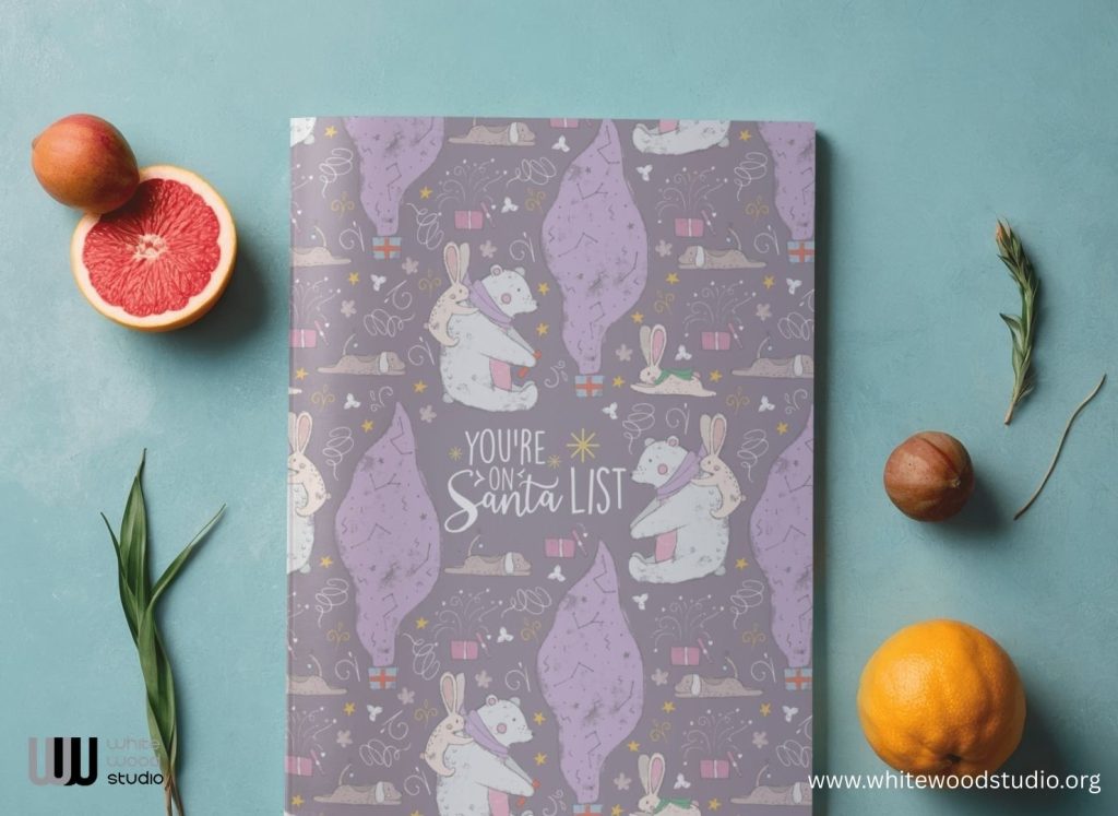 You're on Santa List Christmas Planner: Holiday Season Sweet Illustration Christmas Planner Organizer