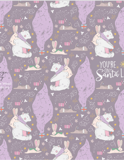 You're on Santa List Christmas Planner: Holiday Season Sweet Illustration Christmas Planner Organizer