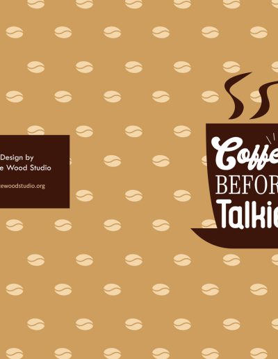 Coffee Before Talkie Notebook: Funny Coffee Quotes Notebook Journal for Coffee Lovers