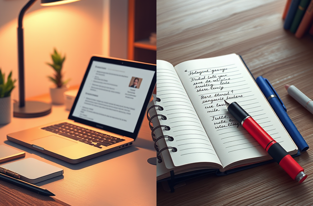 Digital Notebook Journal vs Handwritten Notebook Journal: Which One’s Right for You?